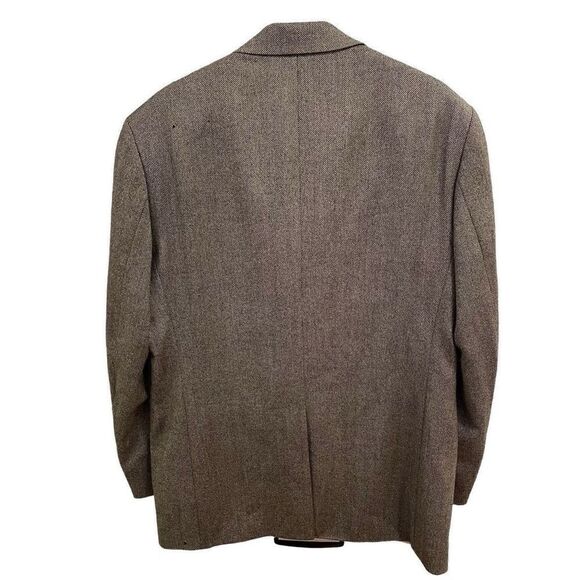 Vintage Nautica Blazer Mens 43L Lambswool Two Button Sportcoat - Picture 2 of 10